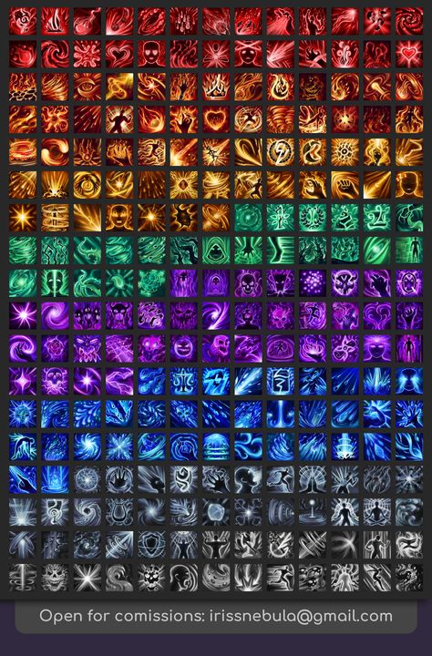 250+ Icons of Skills, Magic Abilities, Elemental Magic for Tabletop Card Games by "Gold Crown Games" Dnd Magic Circle, Magic Cards Art, Elemental Powers Magic, Magic Powers Ideas, Shadow Element, Ability Ideas, Rpg Game Design, Magic Abilities, Formal Id Picture