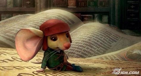 Cute! Despereaux Art, The Tale Of Despereaux, Fact Or Fiction, Try Not To Cry, Book Study, Kid Movies, Novel Studies, Amazing Adventures, Animation Film