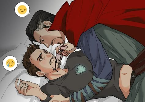 Doctor Strange X Tony Stark Fanart, Doctor Strange Comic, Tony Stark Fanart, Xman Marvel, Stucky Fanart, Stony Avengers, Marvel Couples, Avengers Comics, Marvel Avengers Funny