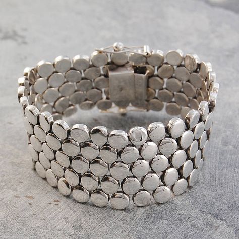 Chunky Silver Jewellery, Chunky Silver Bracelet, Chunky Silver Necklace, Biker Bracelet, Statement Cuff Bracelet, Silver Link Bracelet, Organic Jewelry, Sterling Silver Cuff Bracelet, Bracelet Cuff