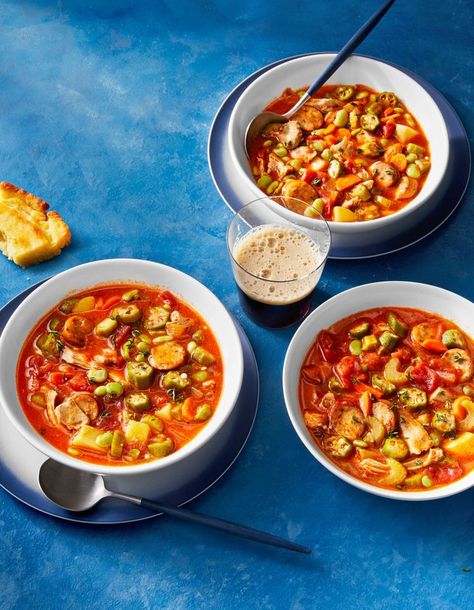 One-Hour Brunswick Stew Easy Sunday Dinner Ideas, Easy Sunday Dinner, Barbecue Sauce Chicken, Sunday Dinner Ideas, Brunswick Stew, Southern Living Recipes, Hot Spices, Chili Stew, Sunday Dinners