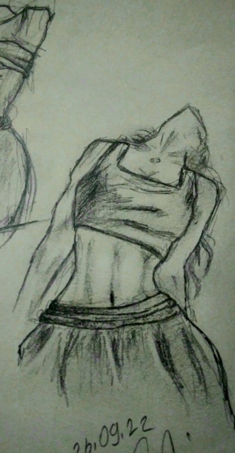 Back Of Women Drawing, Interesting Drawing Ideas Creative, Neckline Drawing, Body Image Art, Body Sketches, Seni Dan Kraf, Animation Art Sketches, Cool Pencil Drawings, Meaningful Drawings