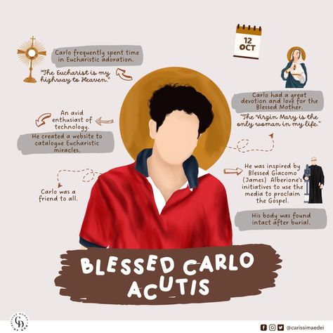 Blessed Carlo Acutis, Eucharistic Miracle, Hope Bible Verses, Eucharistic Adoration, Jesus Loves Us, Faith > Fear, Catholic Decor, Jesus Memes, I Need Jesus