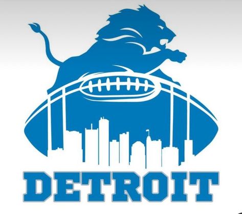 Detroit Lions Svg, Detroit Lions Man Cave, Detroit Logo, Tuft Rug, Tufting Rugs, Lions Svg, Lion Silhouette, Detroit Lions Logo, Lions Logo