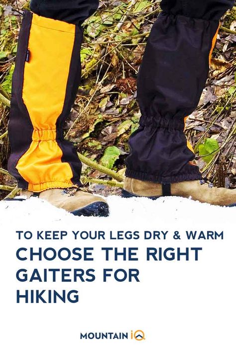 #Gaiters are often overlooked, but they should be an integral part of your hiking and #outdoor kit, especially if you plan to do #hiking in wet or snowy weather conditions.With the myriad of options available, it’s hard to decide which gaiter would best suit your needs. Have a look at our Buyer’s Guide for some pointers to get you started, or read on to see what we deem the top of the crop. #explore #wanderlust #adventure Wear-resistant Gore-tex Hiking Boots For Outdoor Activities, High-top Hiking Boots With Goodyear Welt For Outdoor Activities, Durable Gore-tex Hiking Boots For Outdoor Activities, Military Style Hiking Boots For Outdoor Activities, Hiking Gaiters, Outdoor Kit, Hiking Places, Snowy Weather, Ice Climbing