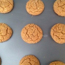 Fresh Ginger Cookies - Allrecipes.com Fresh Ginger Cookies, Biscuits Sweet, Molasses Cookie, Ginger Cookie Recipes, Cinnamon Biscuits, Christmas Cookie Recipes, Shortbread Recipes, Molasses Cookies, Allrecipes Recipes