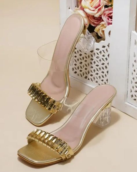 Rs1190 free ship..cash on delivery available.. more options Chunky Heel Sandals, Sandals Comfortable, Dress Materials Cotton, Girls Heels, Party Heels, Chunky Heels Sandals, Formal Shoes For Men, Woman Bags Handbags, Fashion Sandals