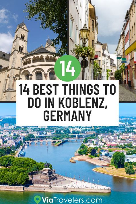 Best Things to Do in Koblenz, Germany Viking Rhine River Cruise, Germany For Kids, Koblenz Germany, Visit Munich, Travel Rewards Credit Cards, Rhine River Cruise, River Cruises In Europe, Viking Cruises, Rhine River