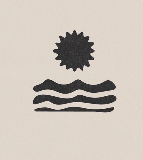 Mountains Minimalist, Van Life Travel, Sun Minimalist, Desert Nature, Ocean Illustration, Modern Logo Design, Surf Art, 로고 디자인, Visual Design