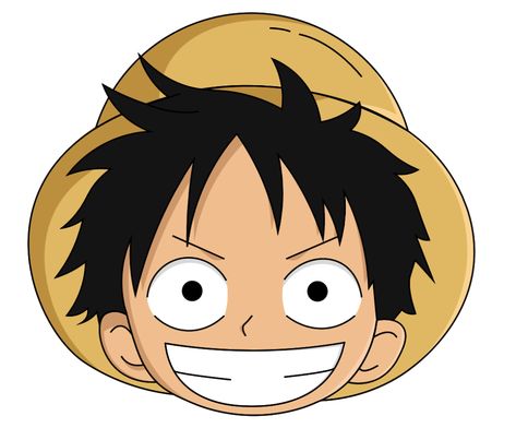 Luffy Face Expression, Monkey D Luffy Drawing Easy, Luffy Face Png, Luffy Portrait, Luffy Face, Luffy Mad Face, Fb Profile Photo, Instagram Profile Pic, Fb Profile