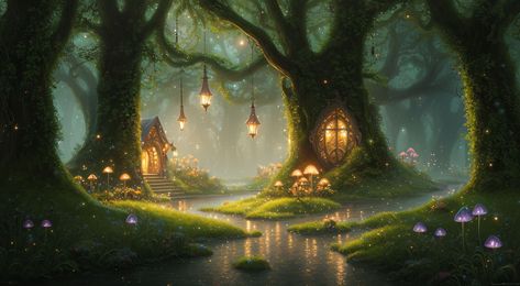 Fairy Aesthetic Landscape, Background Forest Aesthetic, Fairycore Computer Wallpaper, Fantasy Wallpaper Ipad, Magic Wallpaper Desktop, Enchanted Forest Desktop Wallpaper, Dreamcore Wallpaper Desktop, Cute Forest Background, Forest Aesthetic Background