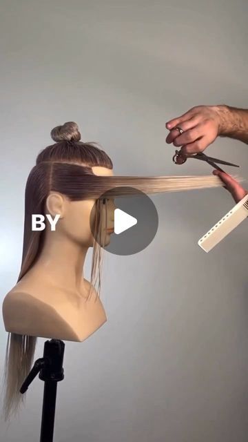 Daily Hair Tutorials 💇‍♀️ on Instagram: "😍🥰 @myguiltycrown Here you get amazing hair style ideas and learn simple beautiful hair styles 💓 . . #hairstyleideas #videohair #braidtutorial #hairtutorialvideo #hairvideotutorial #hairstyletutorial #braidoftheday #braidsofinstagram #hairglamvideos #tutorialhairdo #hairvideoshow #naturalhairtutorial #tutorialhair #cutehairstyles #marcbeauty #tutorialvideo #braidinglife #hairofinstgram #braidinspo #hairdecoration #hairstylevideo #longhairstyles #hairspo" Trim Bangs, Trim Your Own Hair, Self Haircut, Quick Braids, Long Layer, Haircuts For Long Hair With Layers, How To Cut Your Own Hair, Diy Haircut, Natural Hair Tutorials