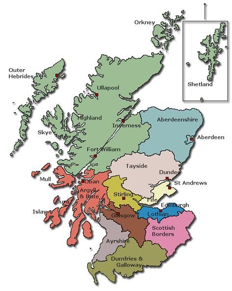 Scotland Authorities Map Scotland Clan Map Scotland Map Regions and Towns Islay Scotland, Scotland History, Scotland Map, Scottish Ancestry, Scotland Forever, Orkney Islands, Scotland Highlands, Scotland Uk, Fruit Vegetables