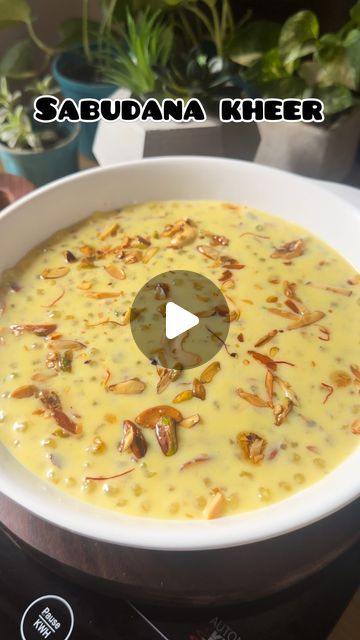 Sabudana Kheer Recipe, Sabudana Kheer, Sabudana Recipes, Indian Mithai, Rice Kheer, Navratri Recipes, Peanut Chutney, Kheer Recipe, Powder Sugar