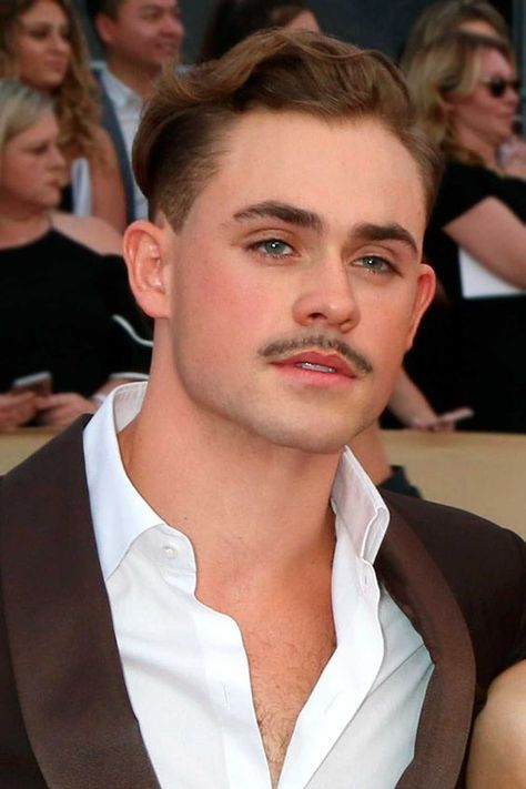 30 Suave Mustache Styles for Modern Men – Svelte Magazine Guys Mustache, Pencil Mustache, 1960s Hairstyles, Thick Mustaches, Moustache Style, Cool Mustaches, Beard And Mustache Styles, Moustaches Men, Mustache Styles