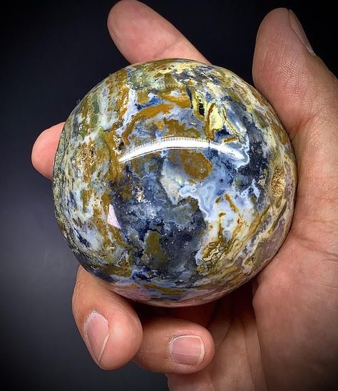 Ibis Jasper Sphere at www.CrystalMinedWonders.com Ibis Jasper, Ocean Jasper, Etsy Account, Log In, Log, Crystals, Free Shipping