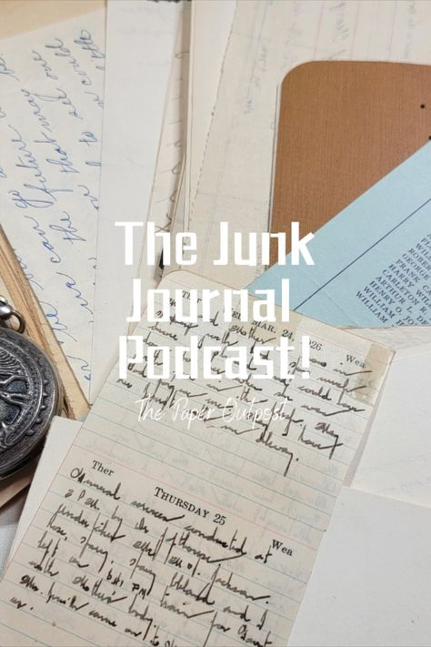 The Junk Journal Podcast! The Paper Outpost Podcast! The Joy of Junk Journals! Free to Listen Anytime! Every Tues & Thurs! Topics: Junk Journals, Paper Crafting, the life of a crafter, and answering crafty questions! Come have a listen on Apple Podcast, Spotify, Google Podcast or go to ⁠S6Ep99 Crafty Questions :)
Find me at: https://linktr.ee/thepaperoutpost #thepaperoutpost #paperoutpost #thepaperoutpostpodcast #digikits Paper Outpost, Apple Podcast, Junk Journals, To Listen, Paper Crafting, Junk Journal, Podcast, To Learn, Paper Crafts