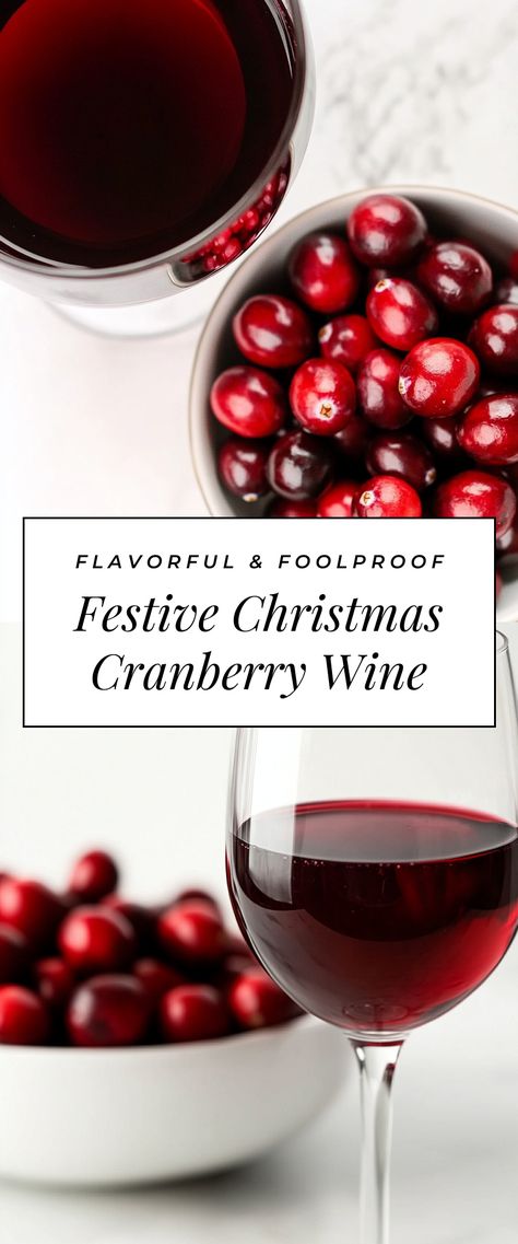 Image for Festive Christmas Cranberry Wine Clematis Varieties, Christmas Cranberry, Cranberry Wine, Wine Yeast, Celebrating With Friends, Spiced Wine, Homemade Wine, Frozen Cranberries, Fruity Drinks