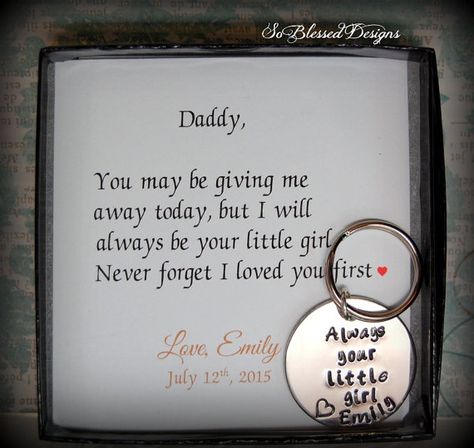 Father of the Bride Always your little girl by SoBlessedDesigns Wedding Day Quotes, I Loved You First, Cadeau Parents, Inexpensive Wedding, Wedding Speech, Love Yourself First, Wedding Goals, Father Of The Bride, Gifts For Wedding Party