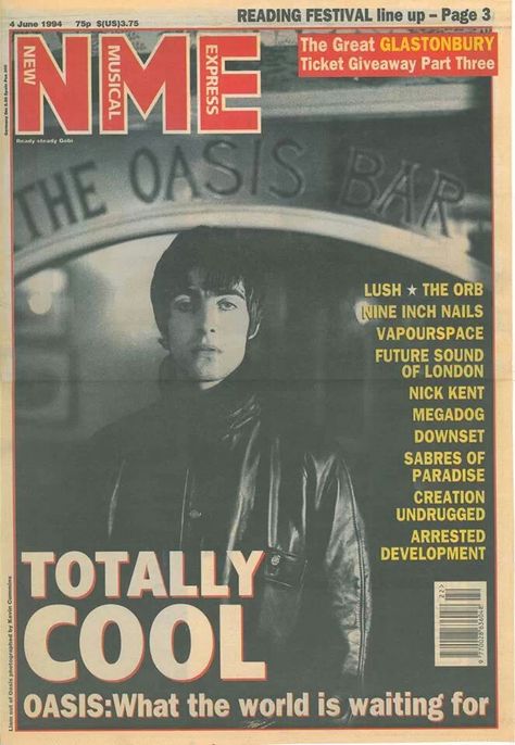 I never missed an issue of the NME Nme Magazine, Oasis Band, Indie Magazine, Reading Festival, British Music, Music Express, Liam Gallagher, Music Magazines, The Bubble