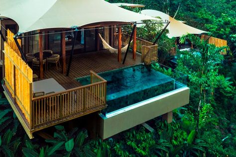 Stay at Nayara Tented Camp, Arenal Volcano | Costa Rica Rainforest Garden, Camp Awards, Bucket List Hotels, Tented Camp, Arenal Volcano, Luxury Glamping, Luxury Tents, Volcano National Park, Whitewater Rafting