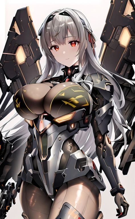 Nike Goddess Of Victory, Female Monster, Goddess Of Victory, Female Armor, Waifu Material, Body Outfit, Girls Frontline, Digital Art Anime, Cute Anime Character