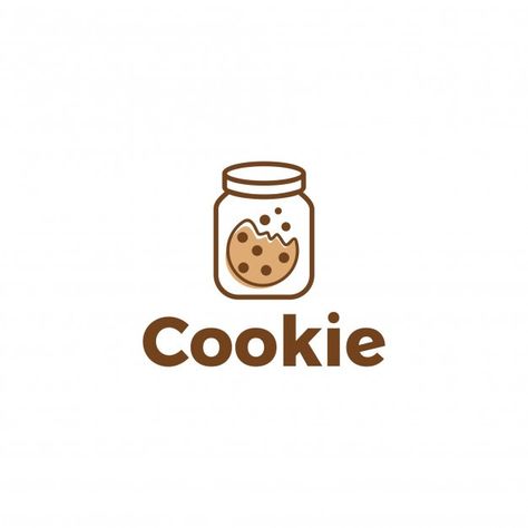 Cookies Logo Design, Cookies Label, Bakery Logo Inspiration, Jar Logo, Cookie Logo, Cookies Logo, Purple Cookies, Cookie Icon, Cookie Vector