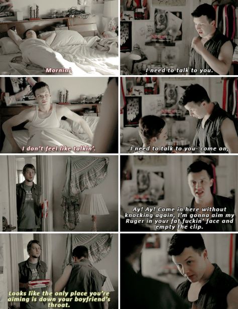 Iggy Milkovich, Gallavich Memes, Gallavich Fanart, Ian Mickey, Shameless Memes, Frank Gallagher, Shameless Quotes, Mickey Milkovich, Shameless Mickey And Ian