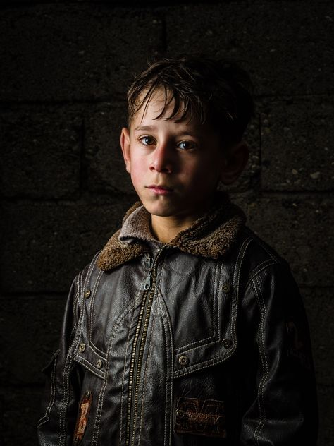 Picture of a formal portrait of a Syrian boy at the Torches of Freedom school in Kahramanmaraş, Turkey Formal Portrait, Rembrandt Paintings, Dramatic Lighting, Chiaroscuro, First Girl, Rembrandt, Photojournalism, Blog Photo, Beauty And The Beast