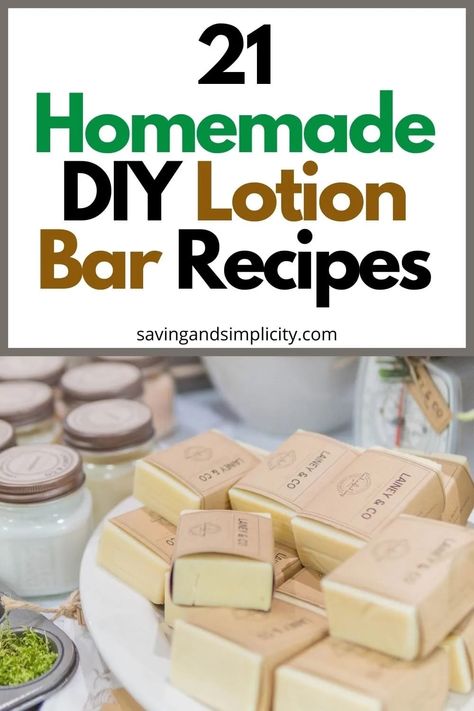 Discover just how easy it is to make lotion bars and homemade massage bars. Plus checkout these 21 amazing lotion bar recipes including easy to make lotion bars for the beginner, sore muscle massage bars, body butter bars, dry skin lotion bars and so much more. Perfect DIY gifting ideas. Lush Lotion, Diy Lotion Bars, Shea Butter Lotion Bars, Lotion Bar Recipe, Cocoa Butter Lotion, Lotion Bars Diy, Homemade Lotion Bars, Homemade Pictures, Lotion Bars Recipe