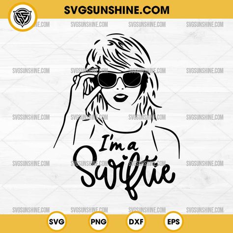 Taylor Swift Silhouette SVG, I'm A Swiftie SVG Taylor Swift Silhouette, Swiftie Svg, Taylor Swift Svg, Taylor Swift New Album, San Diego Padres Baseball, American Embroidery, Padres Baseball, Pittsburgh Pirates Baseball, Kansas City Royals Baseball