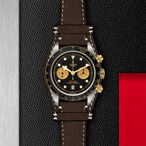 Tudor Black Bay Chrono - M79363N-0002 | The Hour Glass Tacori Jewelry, Tudor Watches, Rolex Tudor, Tudor Rose, Famous Black, Tudor Black Bay, Watch Winder, The Tudor, Fine Watches