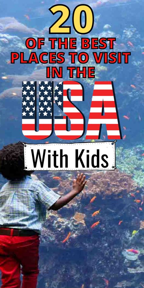 These are the best places to visit in the USA with Kids. Find out the best travel locations! These are great for a fun family vacation. Best Travel Locations, Best Vacations With Kids, Family Vacations Usa, Fun Places For Kids, Kid Friendly Vacations, Best Beaches To Visit, Vacations In The Us, Best Places To Vacation, Places In Usa