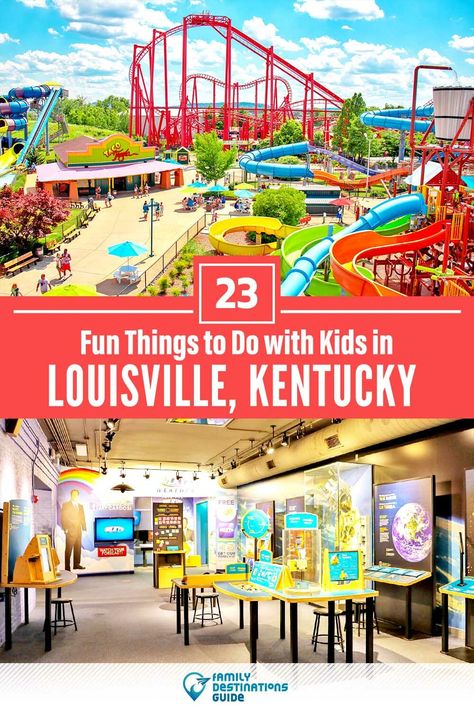 23 Fun Things to Do in Louisville with Kids — Family Friendly Activities! Florence Nightlife, Florence Shopping, Kentucky Vacation, Kentucky Travel, Southern Travel, Kids Vacation, Family Destinations, Fun Family Activities, All I Ever Wanted