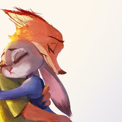 Disney Characters Zootopia, Zootopia Anime, Disney Zootropolis, Zootopia Fanart, Zootopia Nick And Judy, Zootopia Comic, Zootopia Art, Nick And Judy, Nick Wilde