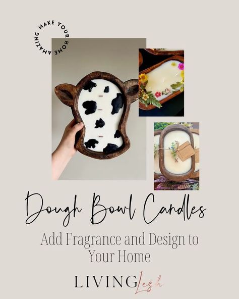 Dough Bowl Candles To Add Fragrance And Design To Your Home Dough Bowl Candles, Candle Tutorial, Candle Supplies, Bowl Candle, Dough Bowl, Fashion Bloggers, Lifestyle Blogger, Blogging, Dough