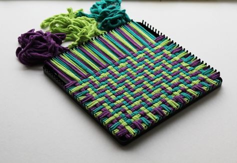 PRO Potholder Loom from Harrisville Designs Potholder Loom, Harrisville Designs, Peg Loom, Potholder Patterns, Loom Bands, Best Kids Toys, Weaving Projects, Loom Patterns, Loom Weaving