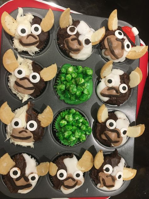 Gremlin Themed Party, Gremlins Movie Night Food, Gremlins Cake, Gremlins Party, Gremlin Christmas, Gremlins Christmas, Gremlins Movie, Halloween Lunch Box, Kangaroo Art