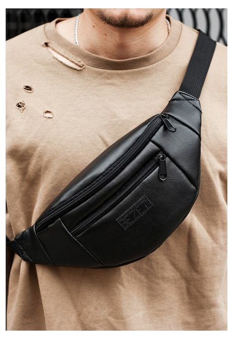 Everyday Carry Bag, Casual Oufits, Waist Bag Men, Fanny Pack Fashion, Collection Ideas, Bento Bags, Fanny Bag, Crossbody Bags For Travel, Belt Bags