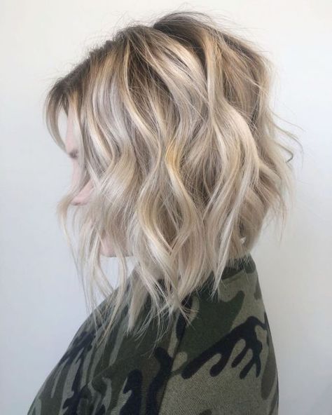 15 Trendsetting Long A-Line Bob Haircuts You Have to See A Line Bobs Medium, Long Diagonal Forward Haircut, Textured A Line Haircut, Forward Bob Haircut, A Line Bob Medium With Layers, Blonde Aline Bob, Long Aline Bob With Layers, Medium Aline Bob, Diagonal Forward Haircut