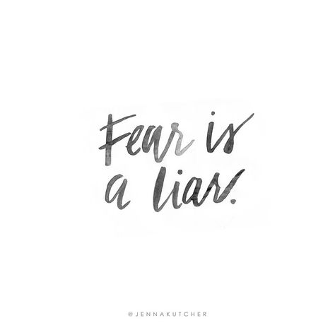 Fear is a Liar - Kelly Grace Photography Fear Is An Illusion, False Evidence Appearing Real, Physics Quotes, Kelly Grace, Fear Is A Liar, Human Instincts, Isaiah 43, Being Good, Be Afraid