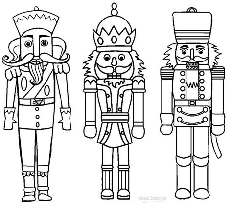 Printable Nutcracker Coloring Pages For Kids | Cool2bKids December Painting, Nutcracker Coloring Pages, Printable Nutcracker, Christmas Ballerina, Nutcracker Crafts, Nutcracker Characters, Composer Study, Winter Ideas, Christmas School