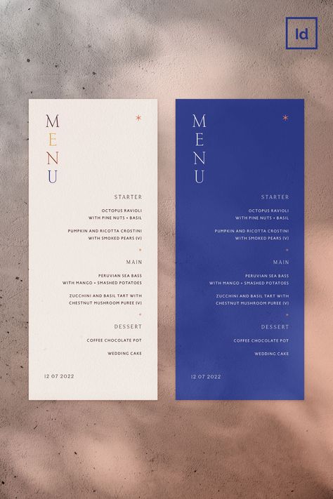 Contemporary Menu Design, A5 Menu Design, Set Menu Design, Event Menu Design, Summer Menu Design, Minimal Menu Design, Simple Menu Design, Luxury Menu Design, Elegant Menu Design