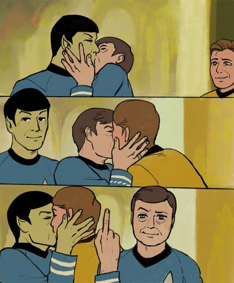 Fandom Star Trek, Spock And Kirk, Star Trek 2009, Star Trek Spock, Star Trek Funny, Star Trek Series, Star Trek Art, Star Track, Star Trek Ships