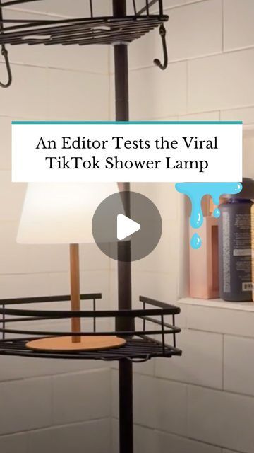 The Spruce on Instagram: "Is the viral shower lamp that’s all over TikTok worth the hype? Candace puts this rechargeable shower light to the test and she says it helped create a relaxing spa-like bathroom without the bright overhead light. Shop this exact light by tapping the link in our bio. #TheSpruce #spa #bathroom #bathroomdecor #musthave #upgrade #giftideas" No Electricity Lighting Ideas, Shower Lighting Ideas, Shower Lamp, Shower Lights, Shower Light, Overhead Light, Shower Lighting, Spa Bathroom, The Spruce