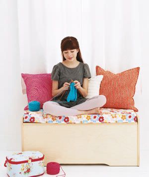 7 Ways to Organize Your Kids' Clutter Box Window Seat, Toy Box Seat, Box Window, Hidden Spaces, Floral Cushions, Paint Line, In The Bedroom, New Uses, Big Girl Rooms