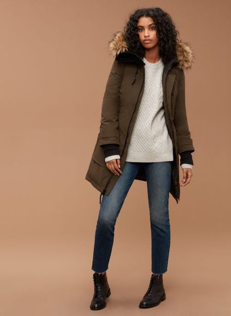 BANCROFT PARKA | Aritzia Parka, Women's Clothing, Jackets For Women, Blazer, My Style, Pants, How To Wear, Trousers