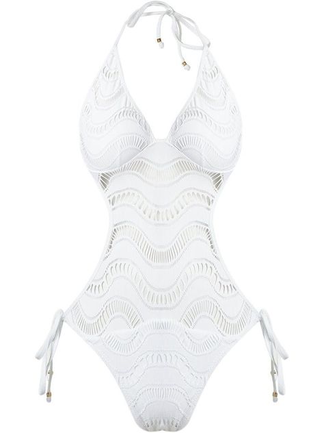 Pattern Swimsuit, Mesh Bathing Suit, Swimsuit White, Swimsuits Outfits, Swimsuit Pattern, White One Piece, Brazilian Cut, Outfit White, Cute Bathing Suits