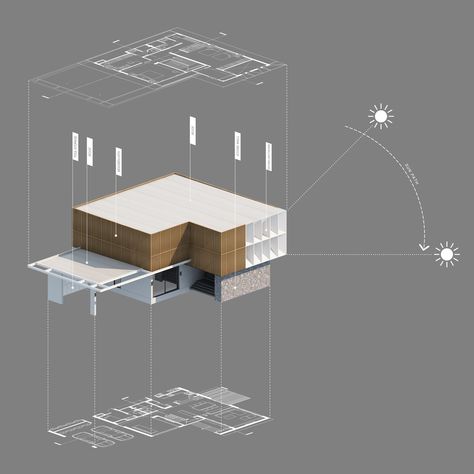 Sun Path Diagram, Sun Path, Second Floor Plan, Architecture Drawing Presentation, Presentation Board Design, Architecture Portfolio Design, Architecture Presentation Board, Interior Design Presentation, Architecture Concept Diagram