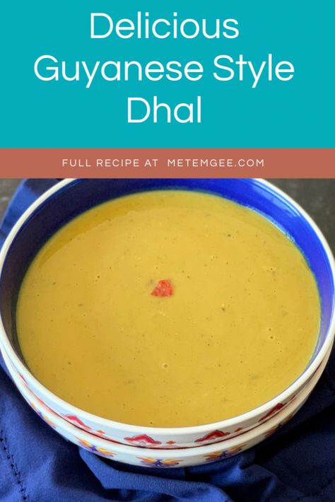 Guyanese Recipes Dahl, Guyanese Dhal Recipe, Soft Roti Recipe, Guyana Recipes, Soft Roti, Guyanese Food, Dahl Recipe, Dal Recipes, Aloo Curry